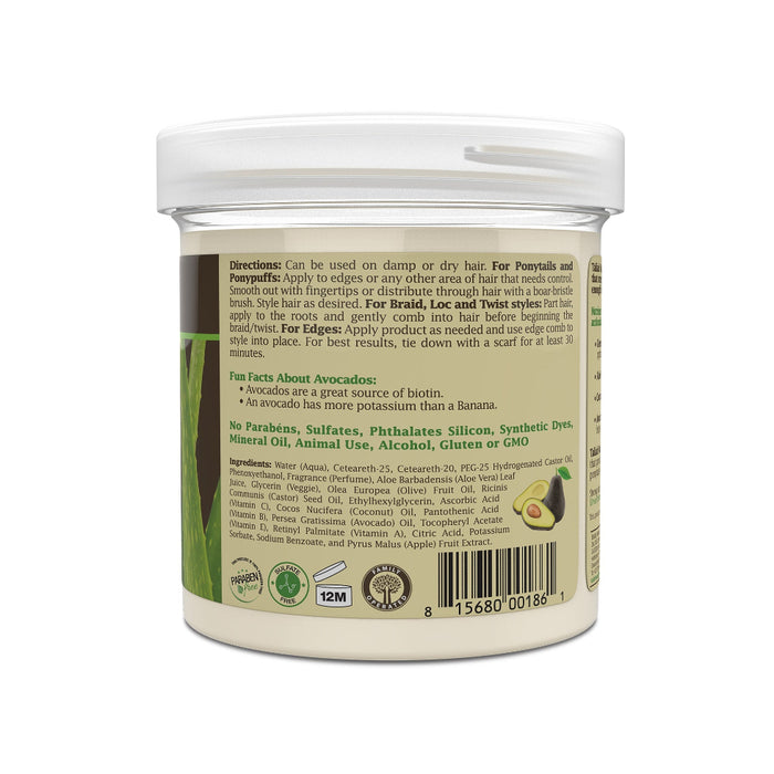Taliah waajid miracle hold gel green apple aloe strong hold no flake styling gel