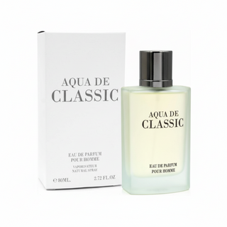 Aqua de Classic EDP 80ml Fragrance World aromatic aquatic fresh citrus woody men perfume

