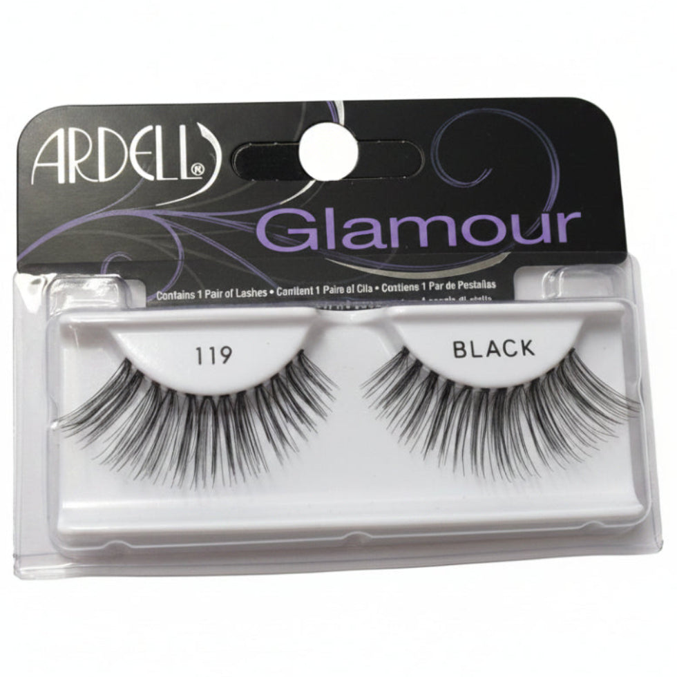Ardell glamour lashes voluminous false eyelashes natural glam eye look