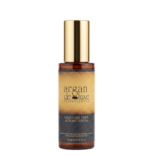 Argan Deluxe Morocco argan oil hair and body serum 100ml for shine frizz control and hydration