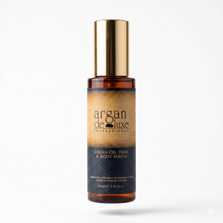argan deluxe professional argan oil hair and body serum hydrating lightweight shine and frizz control