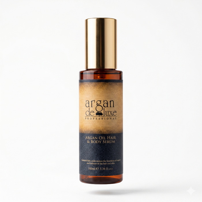 Argan Deluxe Professional Argan Oil Hair & Body Serum | Shine & Hydration
