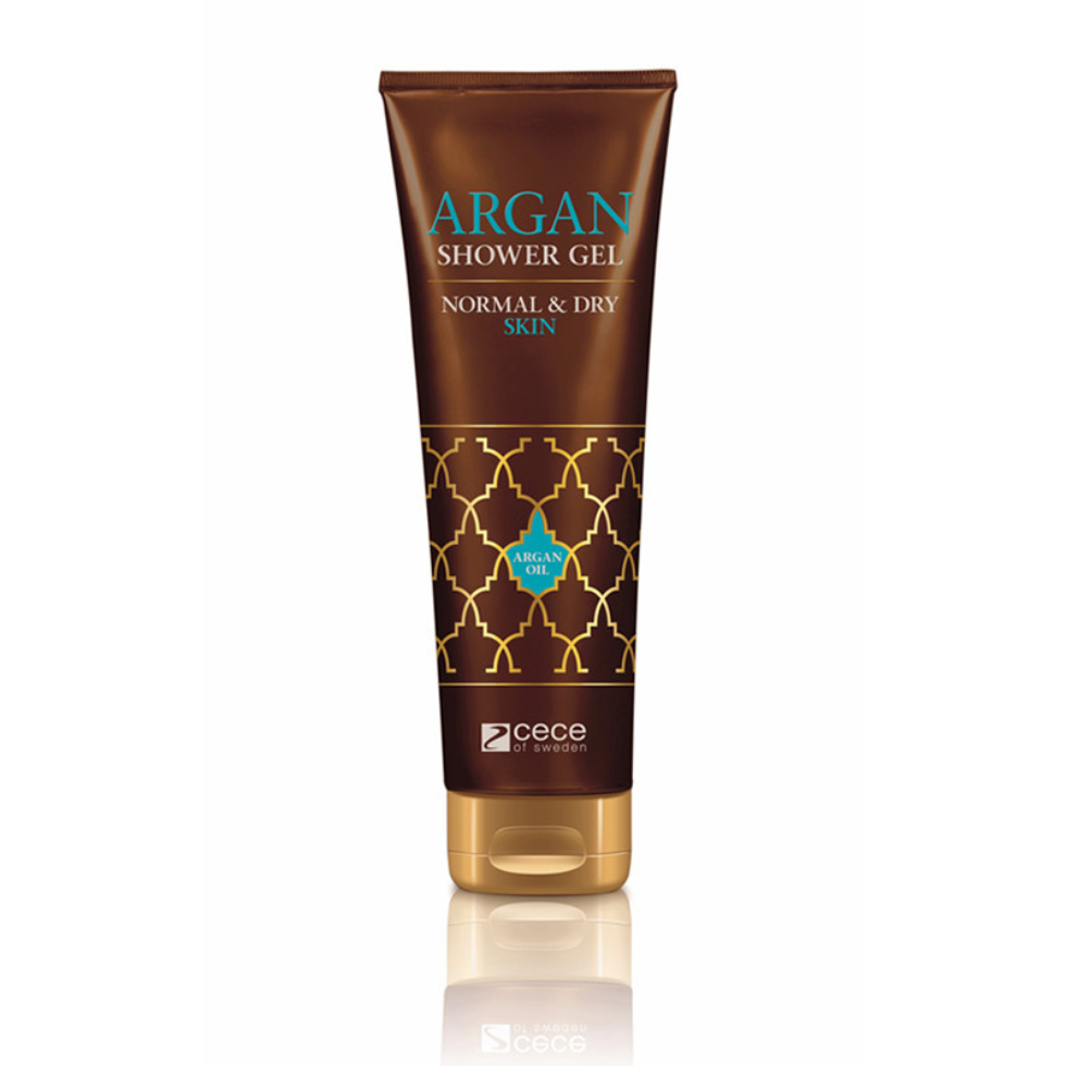 Argan oil shower gel for normal and dry skin hydrating body wash 250ml