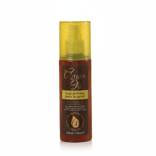argan oil heat defence spray leave in hair protection spray for styling and frizz control 150ml