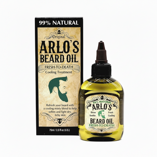 arlos beard oil fresh to death cooling treatment 75ml beard care softening hydration oil