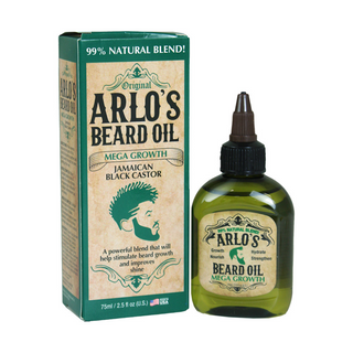 arlos beard oil mega growth jamaican black castor oil 75ml beard growth care oil