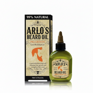 arlos beard oil pro growth enhancer 75ml beard care strengthening shine grooming oil