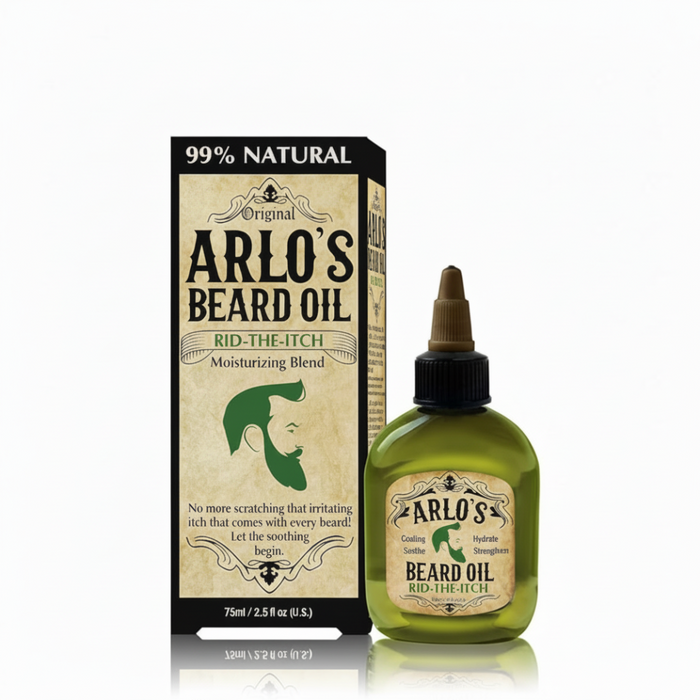 Arlo’s Beard Oil Rid-The-Itch 75ml | Moisturizing Beard Care Oil