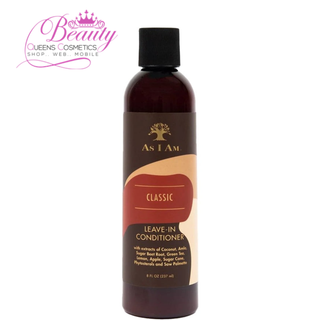 As I Am Classic Leave-In Conditioner 237ml | Hydrate, Detangle & Strengthen Hair