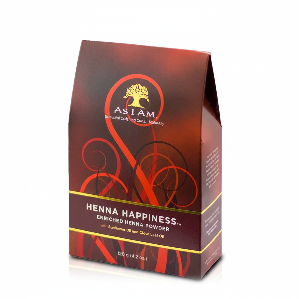 As I Am Henna Happiness Powder 120g | Natural Shine & Conditioning Care