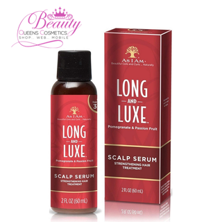 As I Am Long & Luxe Scalp Serum 60ml | Strengthen, Rejuvenate & Promote Hair Growth