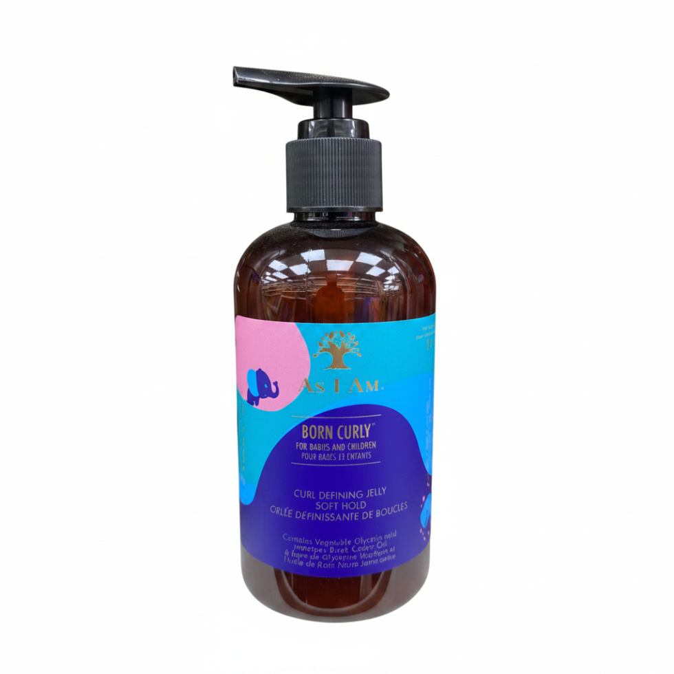 As I Am born curly curl defining jelly soft hold lightweight gel for soft bouncy defined frizz free curls