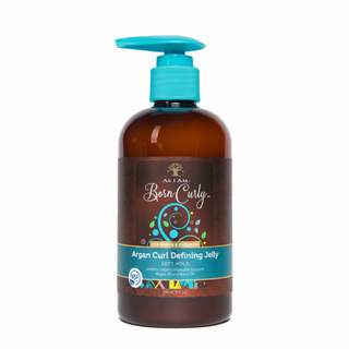As I Am born curly curl defining jelly 240ml soft hold frizz free defined curls for babies kids hair