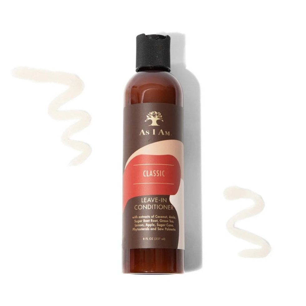 As I Am classic leave in conditioner 237ml hydrating detangling strengthening hair care for soft smooth shiny healthy hair