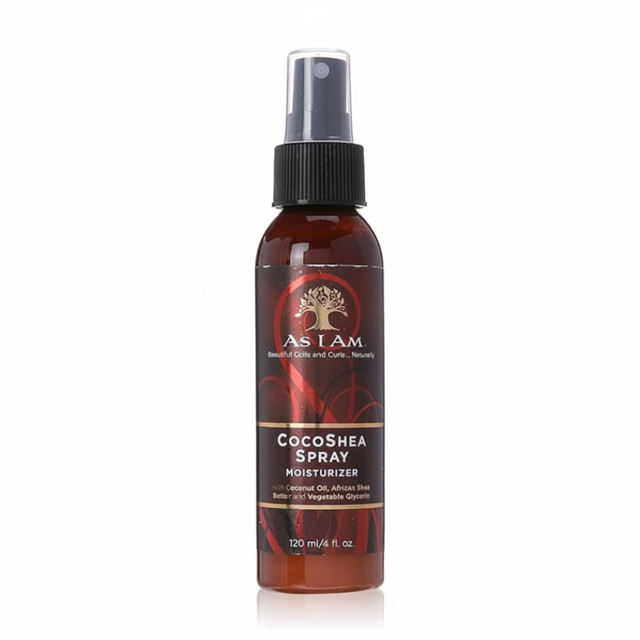 As I Am cocoshea spray moisturizer 120ml coconut shea hydration mist for soft shiny smooth refreshed frizz free hair