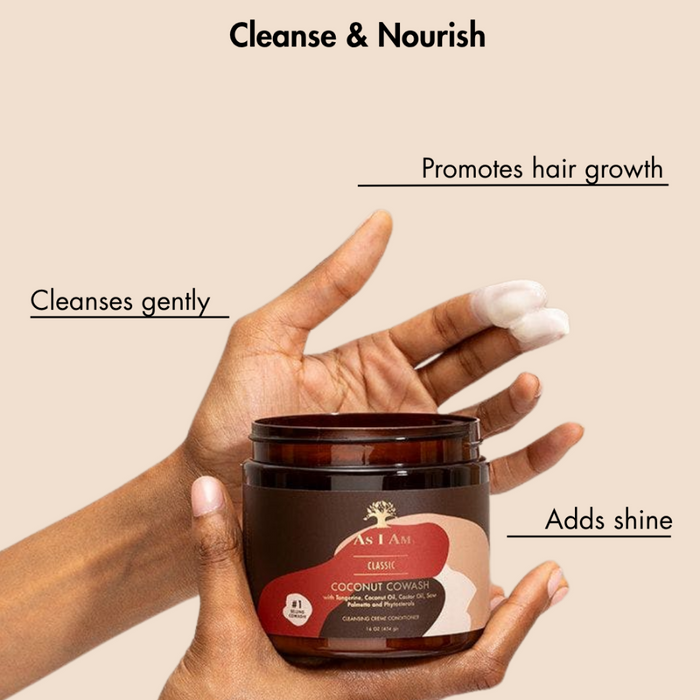 As I Am Coconut CoWash 454ml | Gentle Curl Cleansing Conditioner