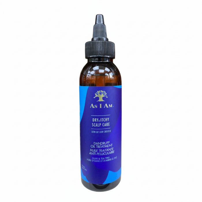 As I Am dry itchy scalp oil treatment 120ml anti dandruff soothing hydrating scalp care for healthy flake free hair