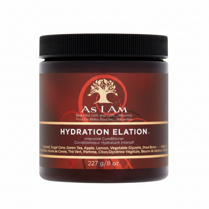 As I Am Hydration Elation Conditioner 227g | Deep Moisture & Repair Care