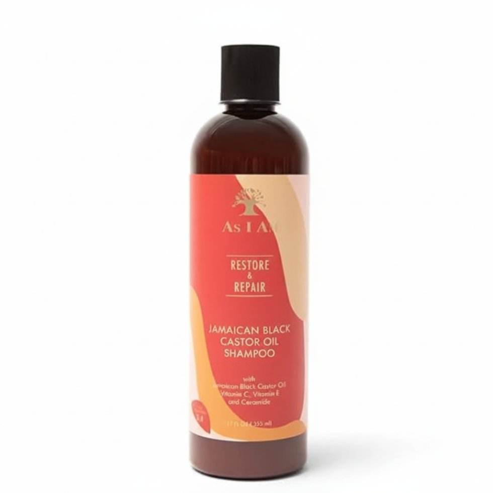 As I Am Jamaican black castor oil shampoo 355ml strengthening hydrating hair cleanser for soft smooth shiny healthy hair