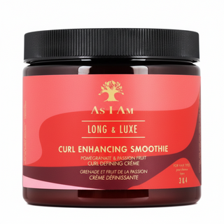 As I Am long and luxe curl enhancing smoothie 16oz for hydrated defined soft shiny frizz free curls