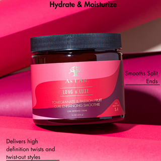 As I Am long and luxe curl enhancing smoothie 16oz for hydrated defined soft shiny frizz free curls