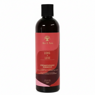 As I Am long and luxe shampoo 355ml strengthening hydrating hair cleanser for long strong healthy hair