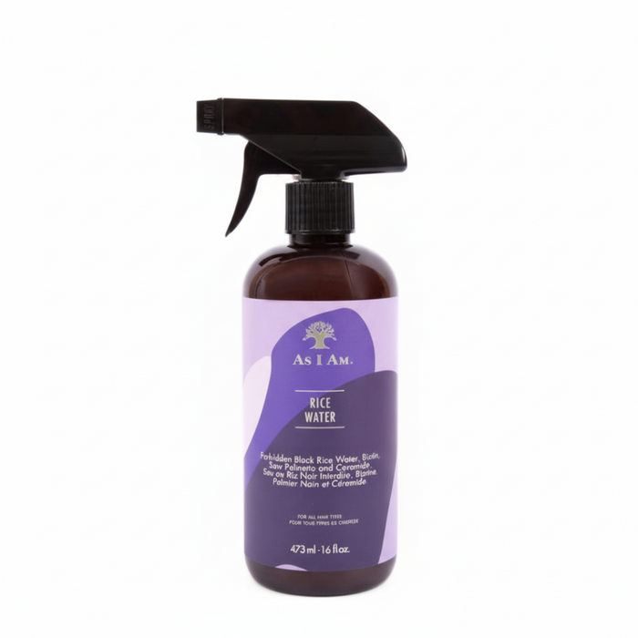 As I Am rice water spray 473ml strengthening moisturizing hair treatment for healthy shiny soft hair
