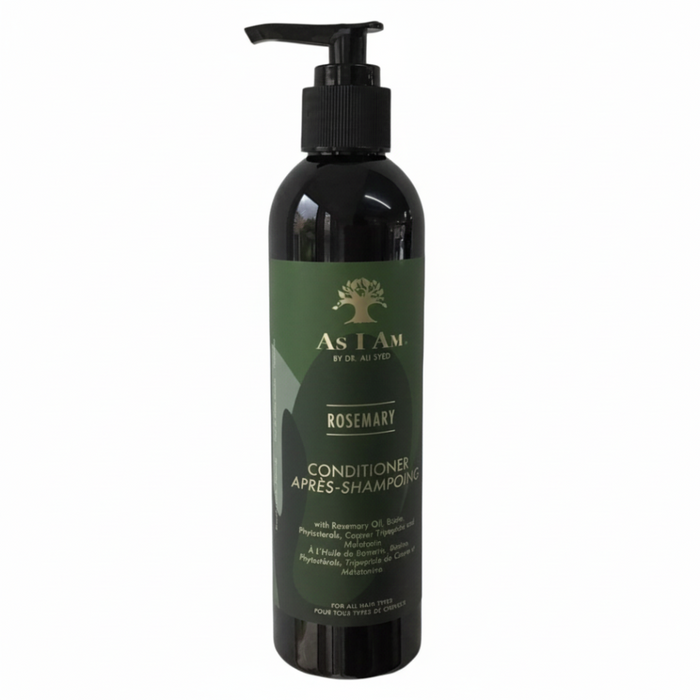 As I Am Rosemary Conditioner 237ml | Strengthen, Moisturize & Repair Hair
