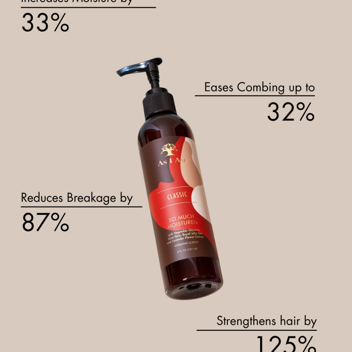 As I Am so much moisture hydrating lotion 237ml for soft smooth hydrated and revitalized hair