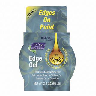 atone edge control gel 2.3oz indian amla moroccan argan oil strong hold smooth edges frizz control
