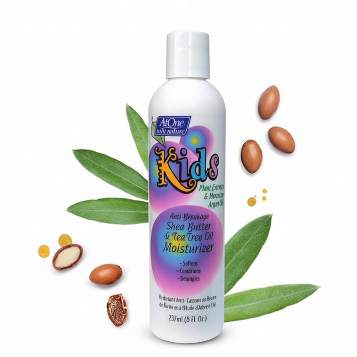 AtOne Kids Anti-Breakage Moisturizer 237ml | Shea Butter & Tea Tree Oil Care