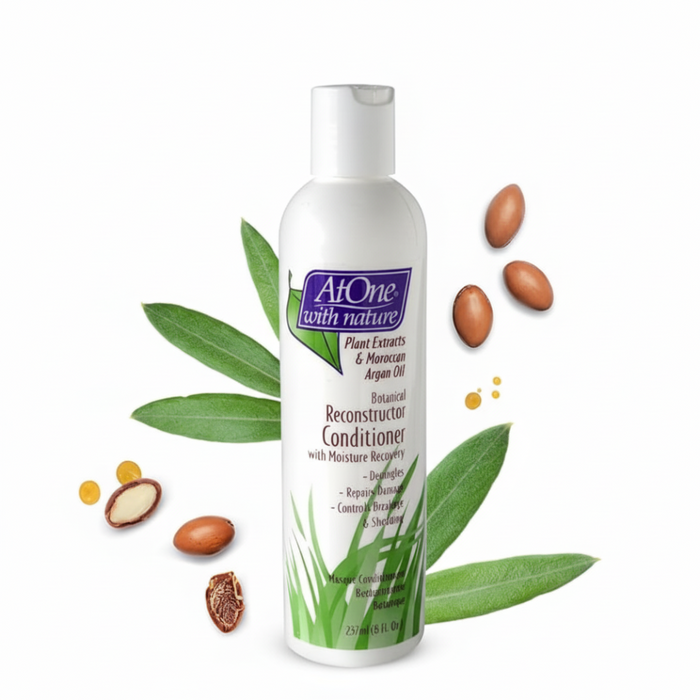 AtOne Botanical Reconstructor Conditioner 8oz | Repair, Detangle & Reduce Shedding