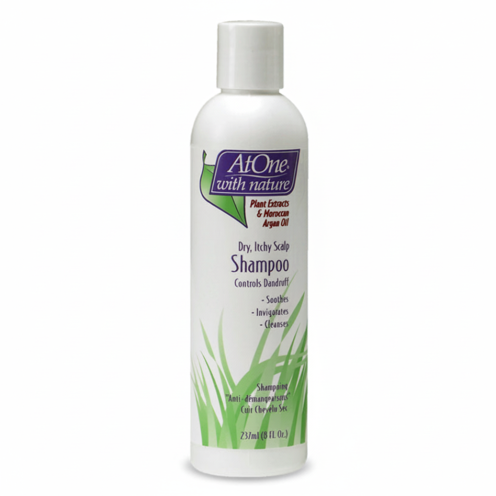 atone dry itchy scalp shampoo 473ml controls dandruff soothes cleanses invigorates scalp anti dandruff hair care