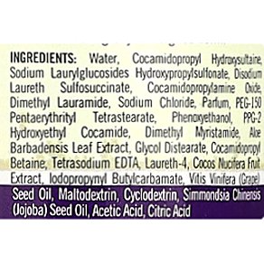 Aunt Jackie's Grapeseed Style & Shine Power Wash Intense Moisture Clarifying Shampoo – 12oz