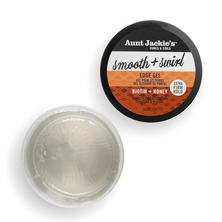 Aunt Jackie’s Smooth + Swirl Edge Gel – 4oz Extra Firm Hold