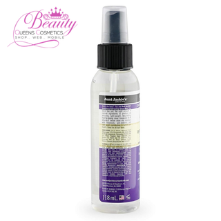 Aunt Jackie's Grapeseed Style and Shine Recipes Shine Boss Refreshing Sheen Hair Mist, Gives Curls, Waves and Coils Shine Without Oily Feel, 4 oz