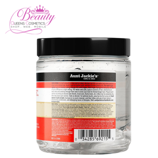 Aunt Jackie's Don't Shrink Flaxseed Elongating Curling Gel Defines Natural Curls – 15oz