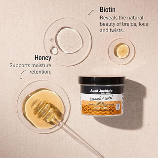 Aunt Jackie’s Smooth + Swirl Edge Gel – 4oz Extra Firm Hold