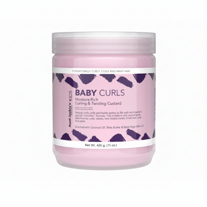 Crème anglaise pour boucles et torsions pour bébés filles de Aunt Jackie's, 426 g/15 oz