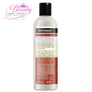Aunt  Jackie's Coco Wash Coconut Milk Conditioning Cleanser, Softens – 12oz