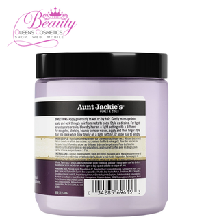 Aunt Jackie's Curl La La Defining Curl Custard- Moisturized Curls – 15oz