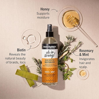 Aunt Jackie’s Oh So Strong Shine Boosting Moisturizer  – 12oz Braids & Twists