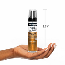 aunt jackies ready set hold braid foam 8.5oz extra firm hold mousse frizz control styling braids twists