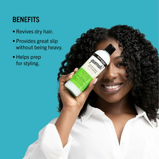 Aunt Jackie's Curls and Coils Quench Moisture Intensive Leave-In Hair Conditioner for Natural Curls, Coils and Waves, Enriched with Shea Butter, 12 oz