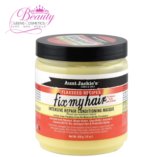 Aunt Jackie's Flaxseed Fix My Hair Intensive Repair Conditioning Masque – 15oz