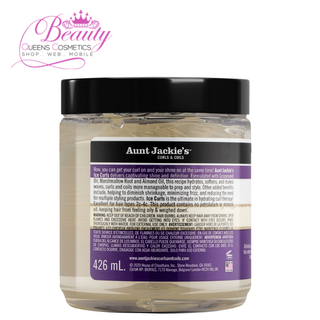 Aunt Jackie’s Ice Curls Glossy Curling Jelly – 15oz Shine & Definition