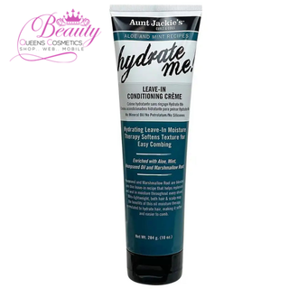 Aunt Jackie’s Hydrate Me! Leave-In Conditioning Crème Aloe & Mint – 10oz