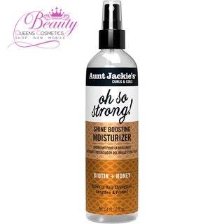 Aunt Jackie’s Oh So Strong Shine Boosting Moisturizer  – 12oz Braids & Twists