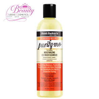 Aunt Jackie's Purify Me Co-Wash Cleanser, Moisturize & Remove Build-Up – 12oz