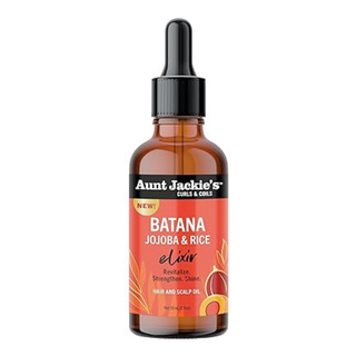 Aunt Jackie’s Batana Jojoba and Rice Oil 59ml hair growth and scalp nourishment oil for healthy shiny hair.